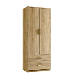 Modena 3 Chest of Drawers - 2 Drawer Gents Robe 1 Deep Drawer - Nebraska Oak