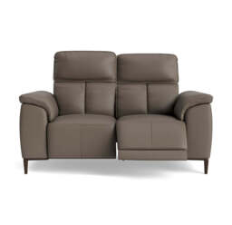 Loma 2 Seater Recliner Sofa - 2 Seater Sofa with 2 Power Recliners USB Cat 20S - Power Recliner with USB - NWS-042E ELEPHANT - thumbnail 1