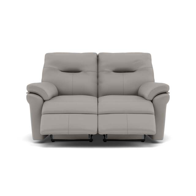 G Plan Seattle 2 Seater Recliner Sofa - 2 Seater Manual Double Recliner Grade L - Manual Recliner - L842 Cambridge Grey - image 1