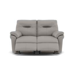 G Plan Seattle 2 Seater Recliner Sofa - 2 Seater Manual Double Recliner Grade L - Manual Recliner - L842 Cambridge Grey - thumbnail 1