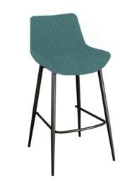 Ace Pair of Mineral Blue Bar Stools - Bar Stool - Pair Mineral Blue - thumbnail 2