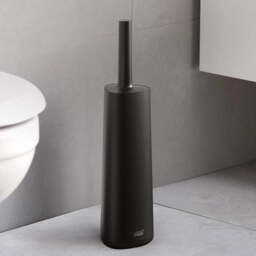Joseph Joseph Bathroom Black Toilet Brush - Flex 360 Toilet Brush Matt Black - thumbnail 1