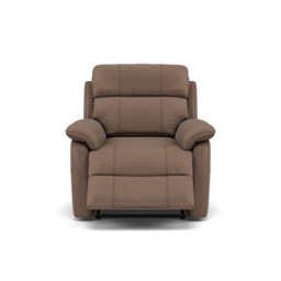 Fara Recliner Armchair - Power Recliner Armchair Fabric - Power Recliner with USB - BFA-MAD-05 DARK TAUPE - thumbnail 1