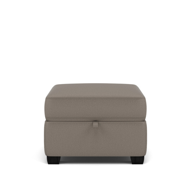 Orkney Storage Footstool - Storage footstool Fabric - BFA-MAD-03 DARK GREY - image 1