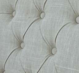 Navarre Pair of Natural Buttonback Dining Chairs - Button Back Dining Chair - Pair Natural - thumbnail 6
