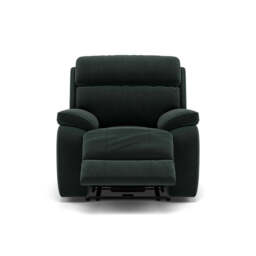 Galaxy Recliner Armchair - Power Recliner Chair Fabric - Power Recliner with USB - FAB-MEG-21  CHARCOAL GREY