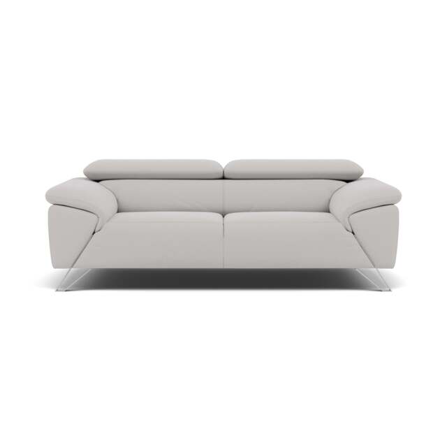 Nicoletti Puccini Small 3 Seater Sofa - 2.5 Seater Sofa NA - Coupe' FR 607 Grigio - image 1
