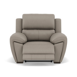 Echo Recliner Armchair - Power Recliner Chair Cat 25S - Power Recliner with USB - NCS-722A TAUPE