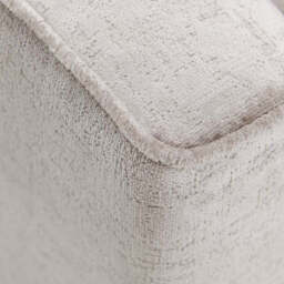 Allure Loveseat - Love Chair Grade D - Extraflex - Aaron Silver/Destiny Silver/Tessere Pebble / Light Beech Feet - thumbnail 3
