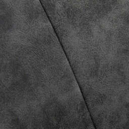 Akida Pair of Faux Concrete Bar Stools - Bar Stool - Pair Faux Concrete / Black Powder - thumbnail 7