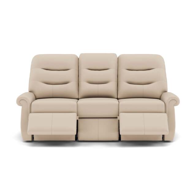 G Plan Holmes 3 Seater Recliner Sofa - 3 Seater Power Recliner Sofa Double Grade L - Power Recliner - L843 Cambridge Stone - image 1