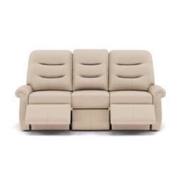 G Plan Holmes 3 Seater Recliner Sofa - 3 Seater Power Recliner Sofa Double Grade L - Power Recliner - L843 Cambridge Stone