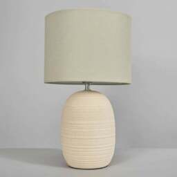 Heath Ceramic Beehive Table Lamp - Heath Ceramic Beehive Table Lamp Cream/Oatmeal