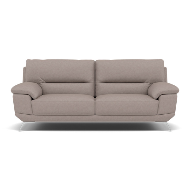 Zuco 3 Seater Sofa - 3 Seater Sofa Fabric - BFA-BLJ-22 DOVE GREY - image 1