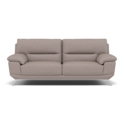 Zuco 3 Seater Sofa - 3 Seater Sofa Fabric - BFA-BLJ-22 DOVE GREY