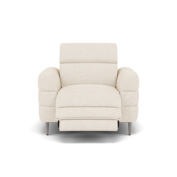 Hoy Recliner Armchair - Chair W/ Power Recliner W/ Power Headrest Fabric - Power with Power Headrest & USB - KB-1285-UK Darwin Ivory