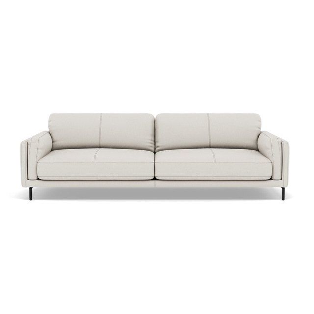 Morris 3 Seater Sofa - 2.5 Seater Sofa Cat 25 - NC-744D STAR WHITE - image 1