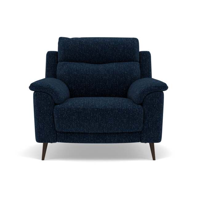 Revel Armchair - Armchair Fabric - FAB-LKV - 13 NAVY - image 1