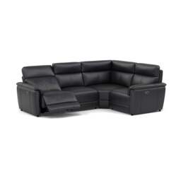 Orkney Small Corner Recliner Sofa - Combination 7 2.5 Corner 1.25 Power Cat 20S - Power Recliner with USB - BXS-058E SHALE