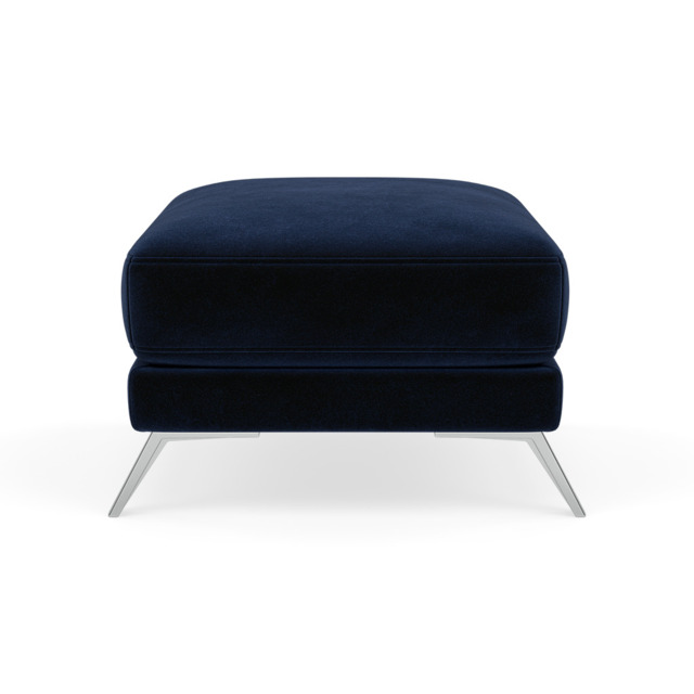 Zuco Footstool - Footstool Fabric - FAB-MEG-28 NAVY - image 1