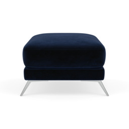 Zuco Footstool - Footstool Fabric - FAB-MEG-28  NAVY - thumbnail 1