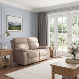 Galaxy 2 Seater Sofa - 2 Seater Fabric - BFA-BLJ-088 CHARCOAL GREY - thumbnail 2