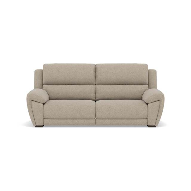 Echo 3 Seater Sofa - 2.5 Seater Sofa Fabric - FAB-MIL-120 MINK - image 1