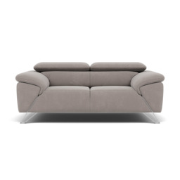 Nicoletti Puccini 2 Seater Sofa - 2 Seater Sofa NC - Selma FR Grigio V.3938 - thumbnail 1