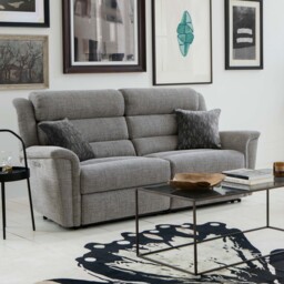 Parker Knoll Colorado Large 2 Seater Recliner Sofa - Large 2 Seater Power Recliner M Grade Leather - Madri Moss - thumbnail 2