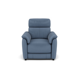 Orkney Recliner Armchair - Power Recliner Chair Fabric - Power Recliner with USB - BFA-MAD-08 PACIFIC BLUE