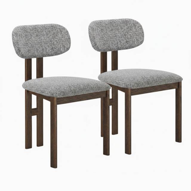 Sonoma Pair of Oak Dining Chairs - Dining Armchair - Pair Oak - image 1