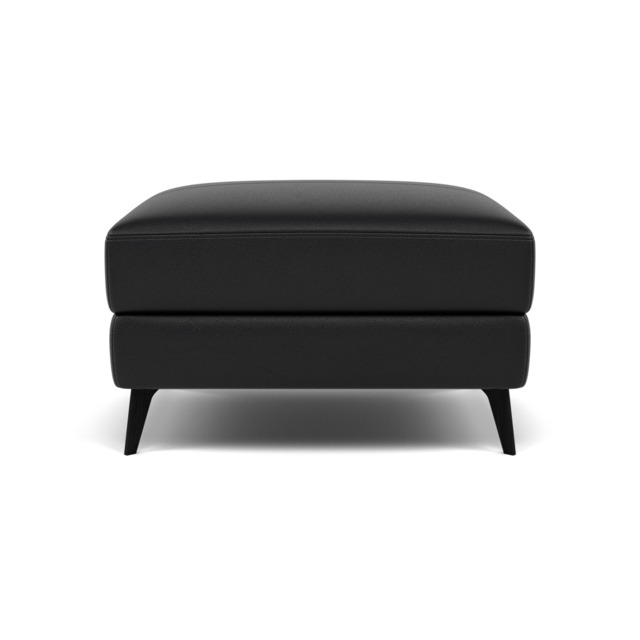 Sparta Footstool - Ottoman Cat M/S - M5657 Melbourne Black - image 1
