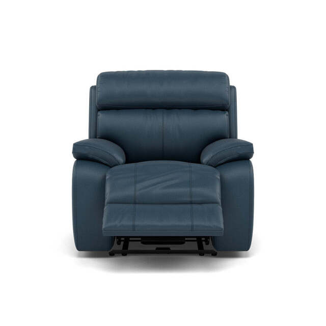 Galaxy Recliner Armchair - Manual Recliner Chair Cat 20S - Manual Recliner - BXS-313E OCEAN BLUE - image 1
