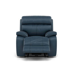Galaxy Recliner Armchair - Manual Recliner Chair Cat 20S - Manual Recliner - BXS-313E OCEAN BLUE