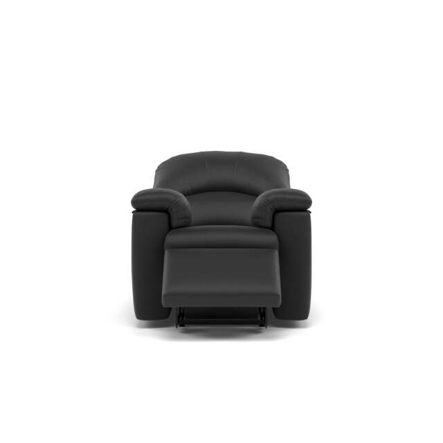 G Plan Chloe Small Recliner Armchair - Small Power Recliner Chair Grade L - Power Recliner - L852 Cambridge Petrol Blue - image 1