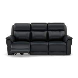 Juno 3 Seater Recliner Sofa - 3 Seater Power Recliner Sofa with USB Cat 60 - Power Recliner with USB - Cat-60/25 Montana Charcoal - thumbnail 1