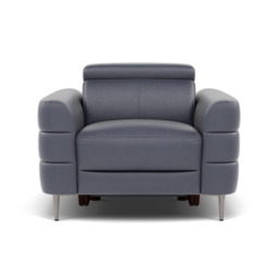 Hoy Armchair - Chair Static W/Manual Headrest Cat NL/O - NL5100 New York Dark Blue