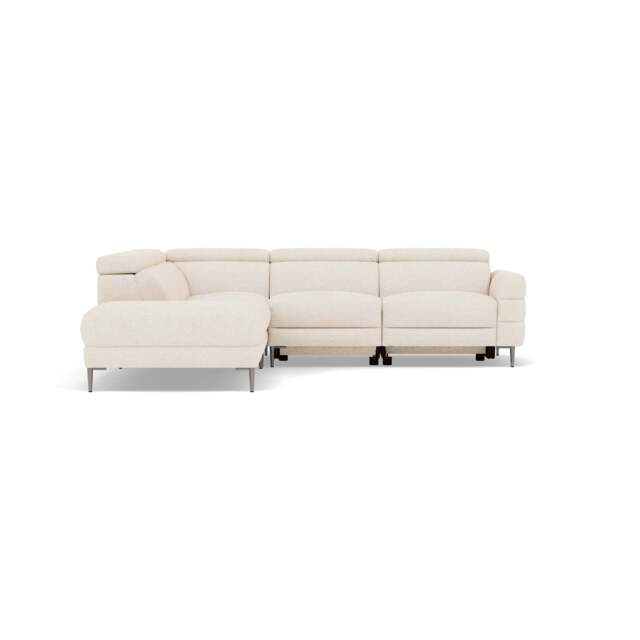 Hoy Corner Sofa - Combination 2 - Right Hand Facing Sofa Corner Group Fabric - Right Hand Facing - KB-1285-UK Darwin Ivory - image 1