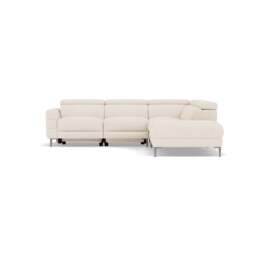 Hoy Corner Sofa - Combination 2 - Right Hand Facing Sofa Corner Group Fabric - Right Hand Facing - KB-1285-UK Darwin Ivory - thumbnail 1