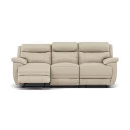 Tranquil 3 Seater Recliner Sofa - 3 Seater Sofa 2 Manual Recliners Cat BX - Manual Recliner - BXS-041E SILVER GREY