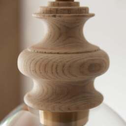 Cotswold 1 Cream Pendant Light - DHD Cotswold 1 Pendant Light Natural Ash - thumbnail 2
