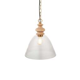 Cotswold 1 Cream Pendant Light - DHD Cotswold 1 Pendant Light Natural Ash - thumbnail 4