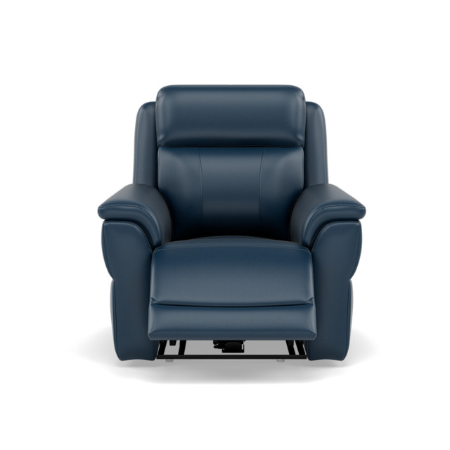 Juno Recliner Armchair - Power Recliner Armchair with USB Cat 60 - Power Recliner with USB - Cat-60/17 Montana Ocean - image 1