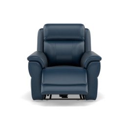 Juno Recliner Armchair - Power Recliner Armchair with USB Cat 60 - Power Recliner with USB - Cat-60/17 Montana Ocean