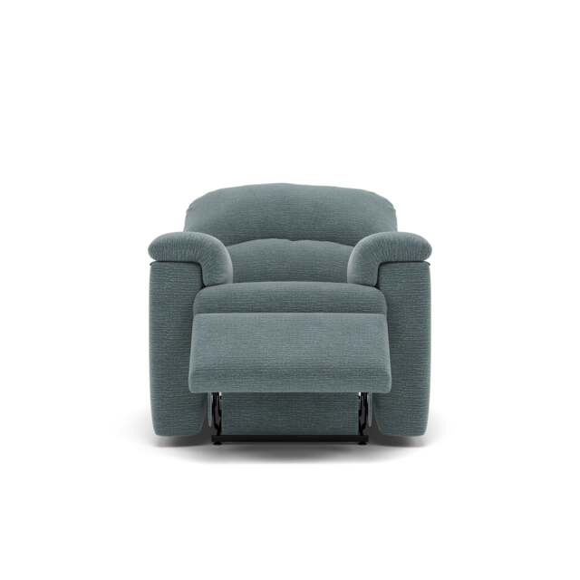 G Plan Chloe Recliner Armchair - Power Recliner Chair Grade B - Power Recliner - B925 Waffle Marine - image 1