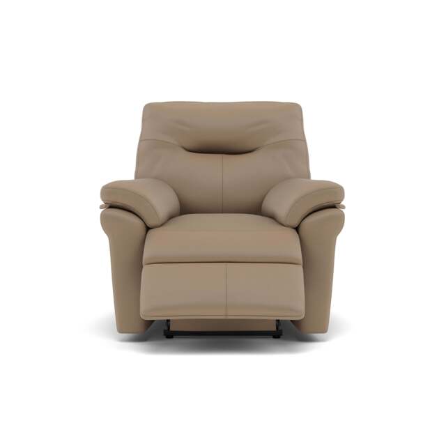 G Plan Seattle Recliner Armchair - Power Recliner Chair with USB Grade L - Power Recliner with USB - L846 Cambridge Taupe - image 1