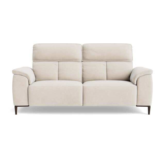 Loma 3 Seater Sofa - 2.5 Seater Sofa Fabric - FAB-NTS - 01 CREAM - image 1