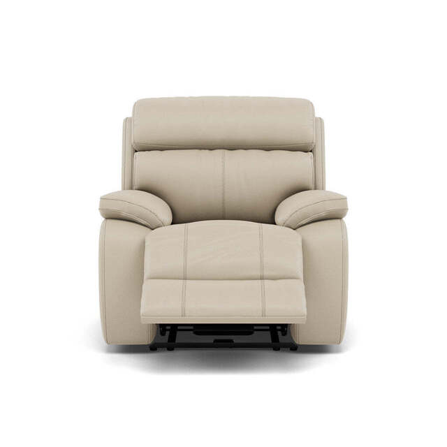 Galaxy Recliner Armchair - Power Recliner Chair Cat 20S - Power Recliner with USB - BXS-041E SILVER GREY - image 1