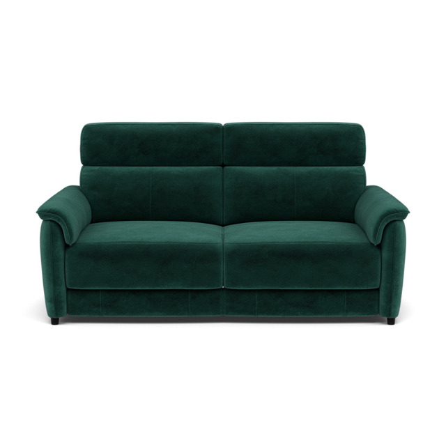 Orkney 3 Seater Sofa - 2.5 Seater Sofa Fabric - FAB-MEG-37  EMERALD GREEN - image 1