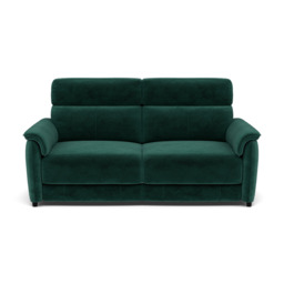 Orkney 3 Seater Sofa - 2.5 Seater Sofa Fabric - FAB-MEG-37  EMERALD GREEN - thumbnail 1